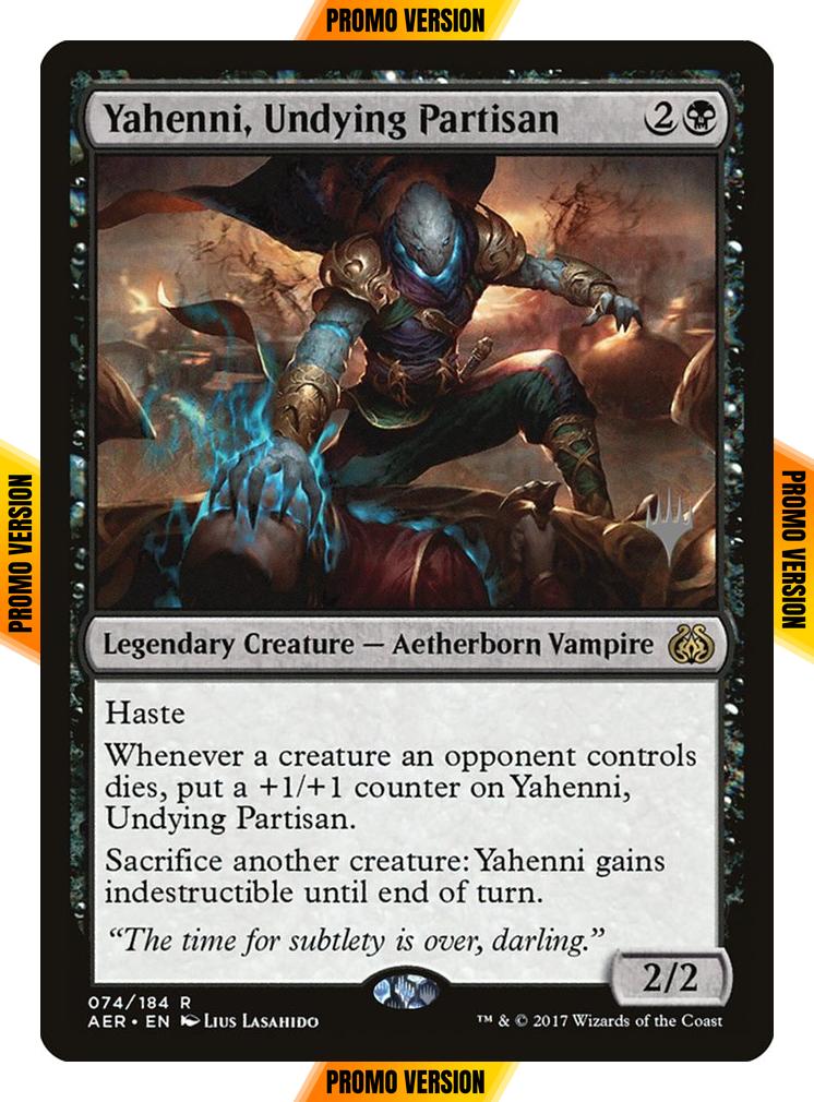 Yahenni, Undying Partisan [Promo Pack] [74p] [Aether Revolt Promos] [Non-Foil]