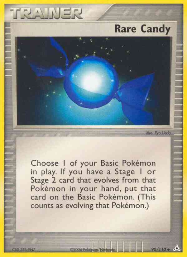 Rare Candy - 90/110 - Uncommon [ex13-90] [Reverse Holo]