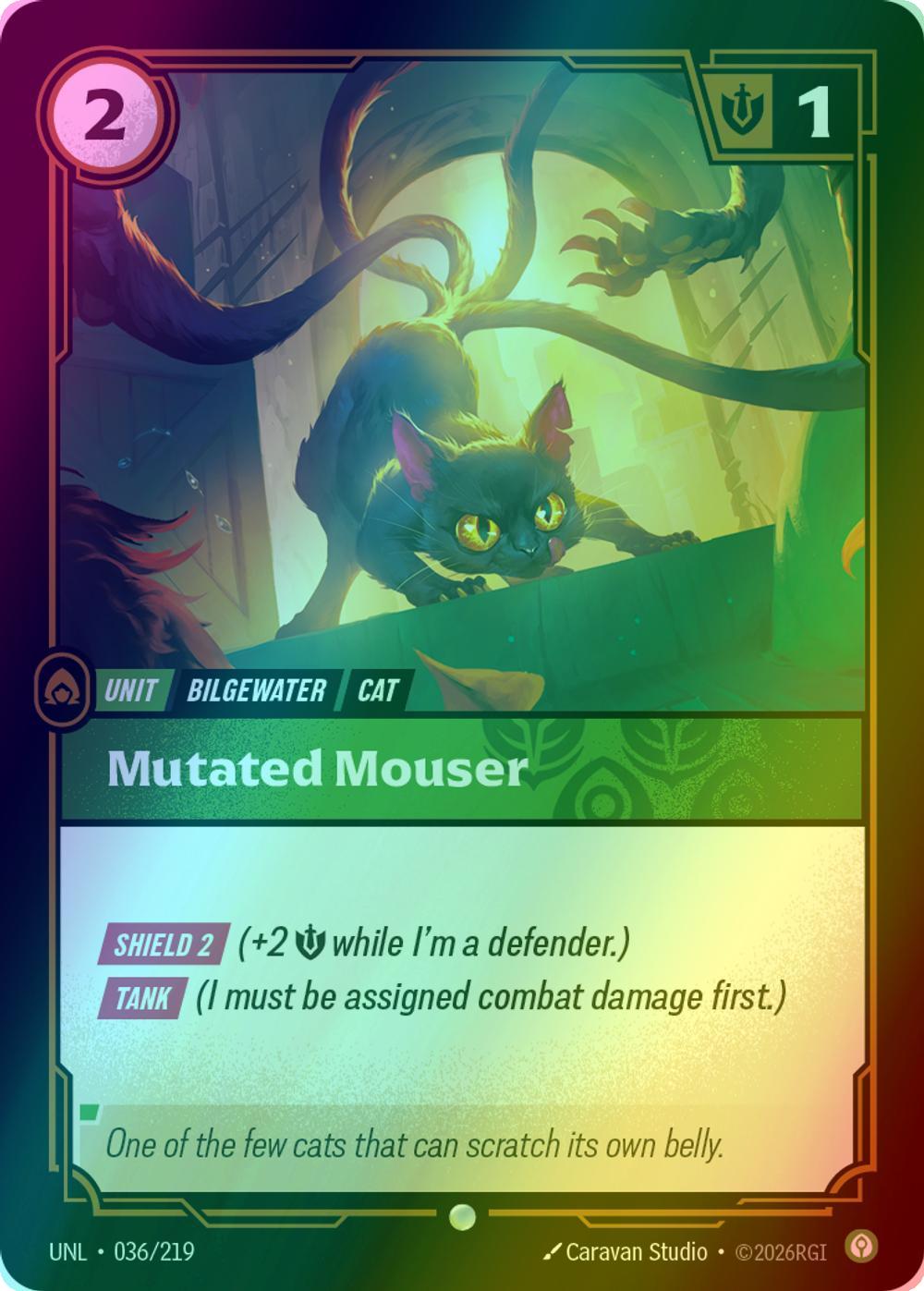 Mutated Mouser - 036/219 [Unleashed] [Foil]