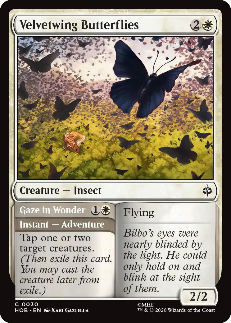Velvetwing Butterflies [30] [The Hobbit] [Non-Foil]