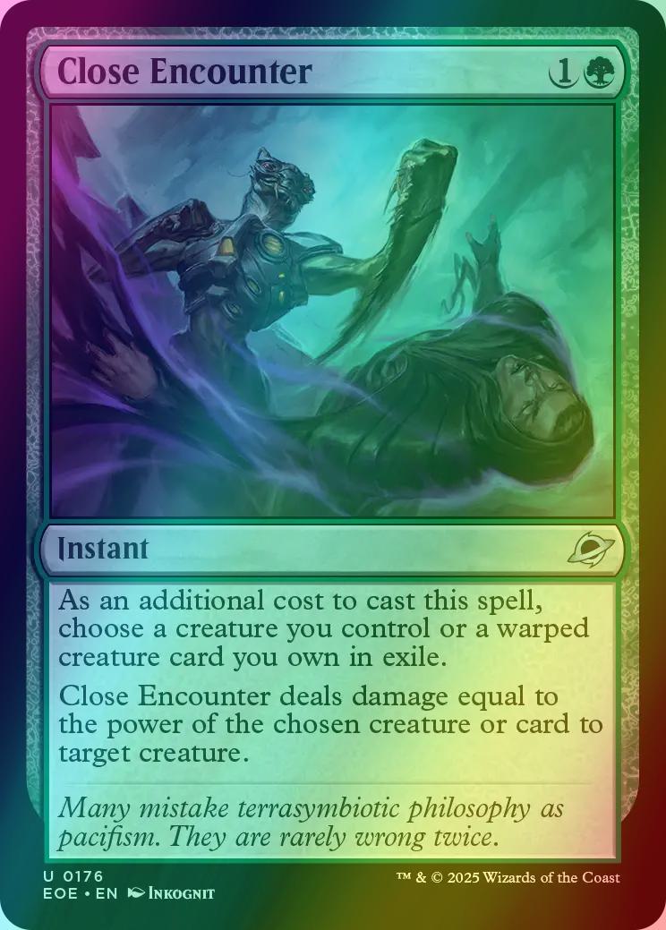 Close Encounter [176] [Edge of Eternities] [Foil]