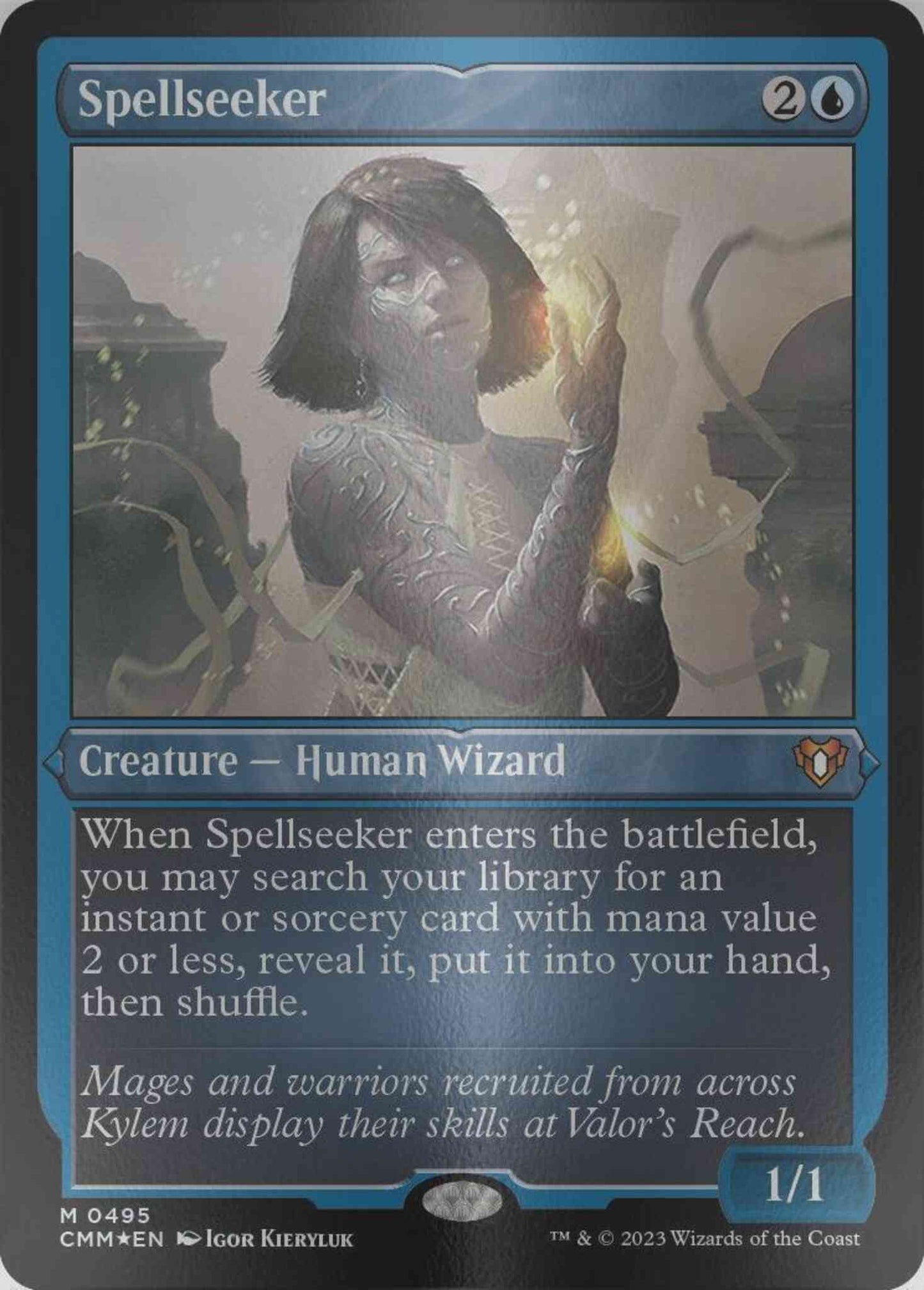 Spellseeker [495] [Commander Masters] [Etched Foil]