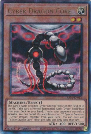Cyber Dragon Core - RA04-EN013 - Ultimate Rare - 1st Edition