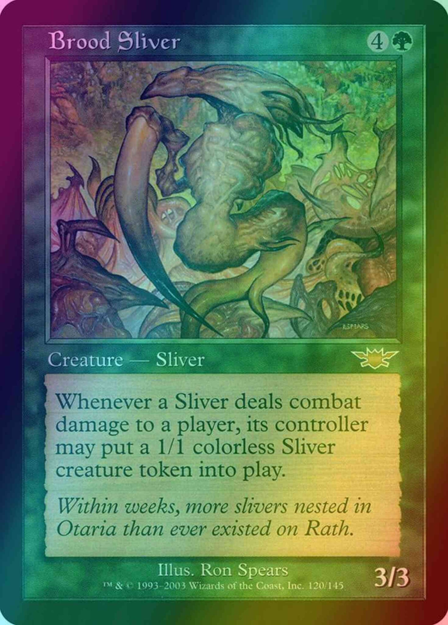 Brood Sliver [120] [Legions] [Foil]