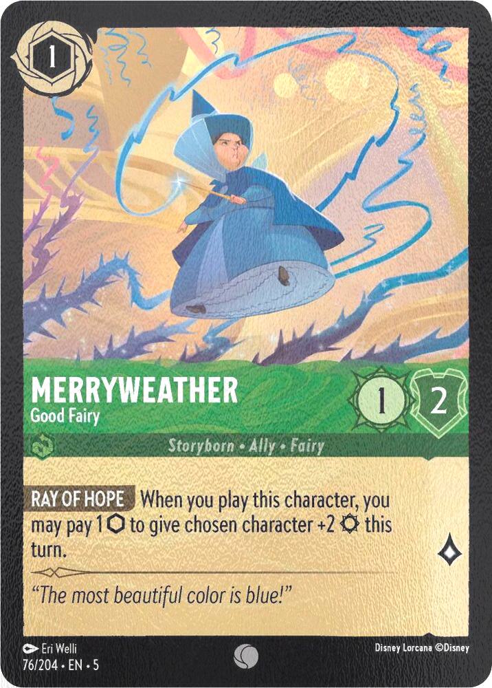 Merryweather - Good Fairy - 76/204 [Shimmering Skies] [Cold Foil]