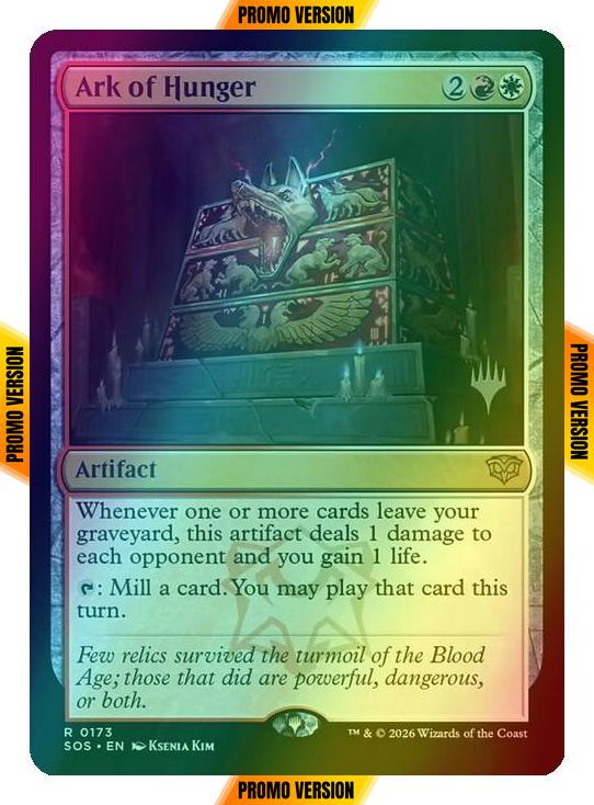 Ark of Hunger [173p] [Promo Pack] [Secrets of Strixhaven Promos] [Foil]