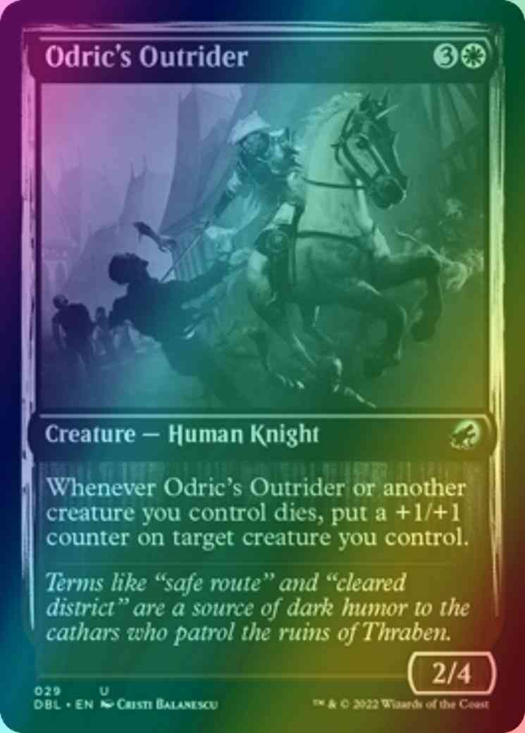 Odric's Outrider [29] [Innistrad: Double Feature] [Foil]