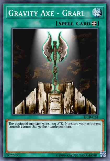 Gravity Axe - Grarl - DCR-034 - Common - Unlimited