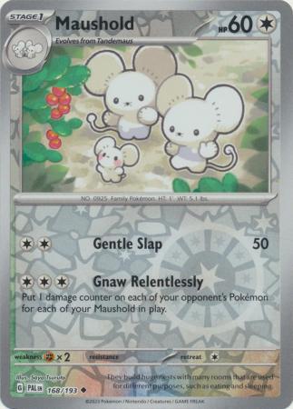 Maushold - 168/193 - Uncommon [sv02-168] [Reverse Holo]