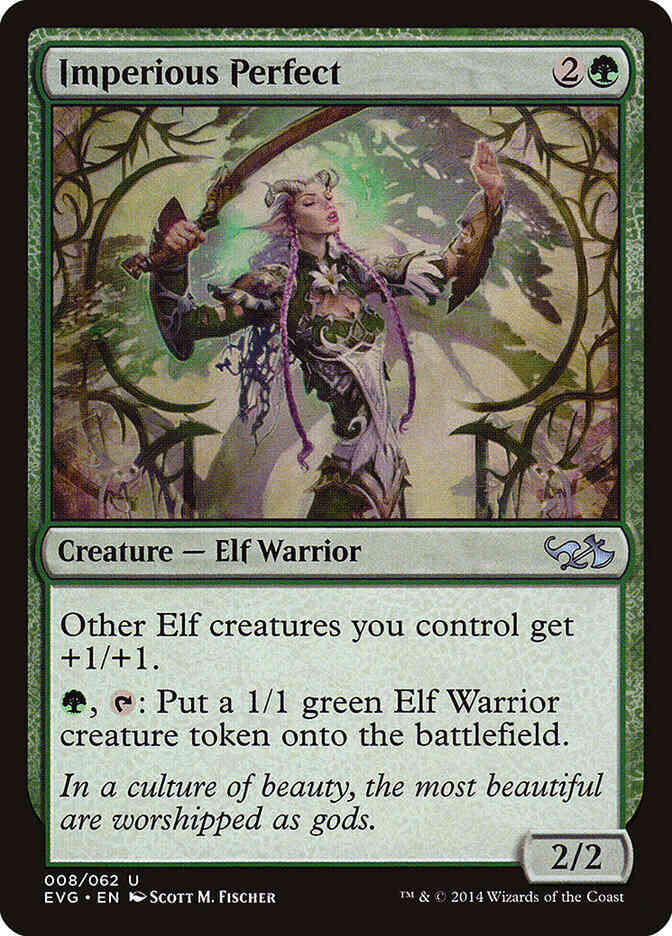 Imperious Perfect [8] [Duel Decks Anthology: Elves vs. Goblins] [Non-Foil]