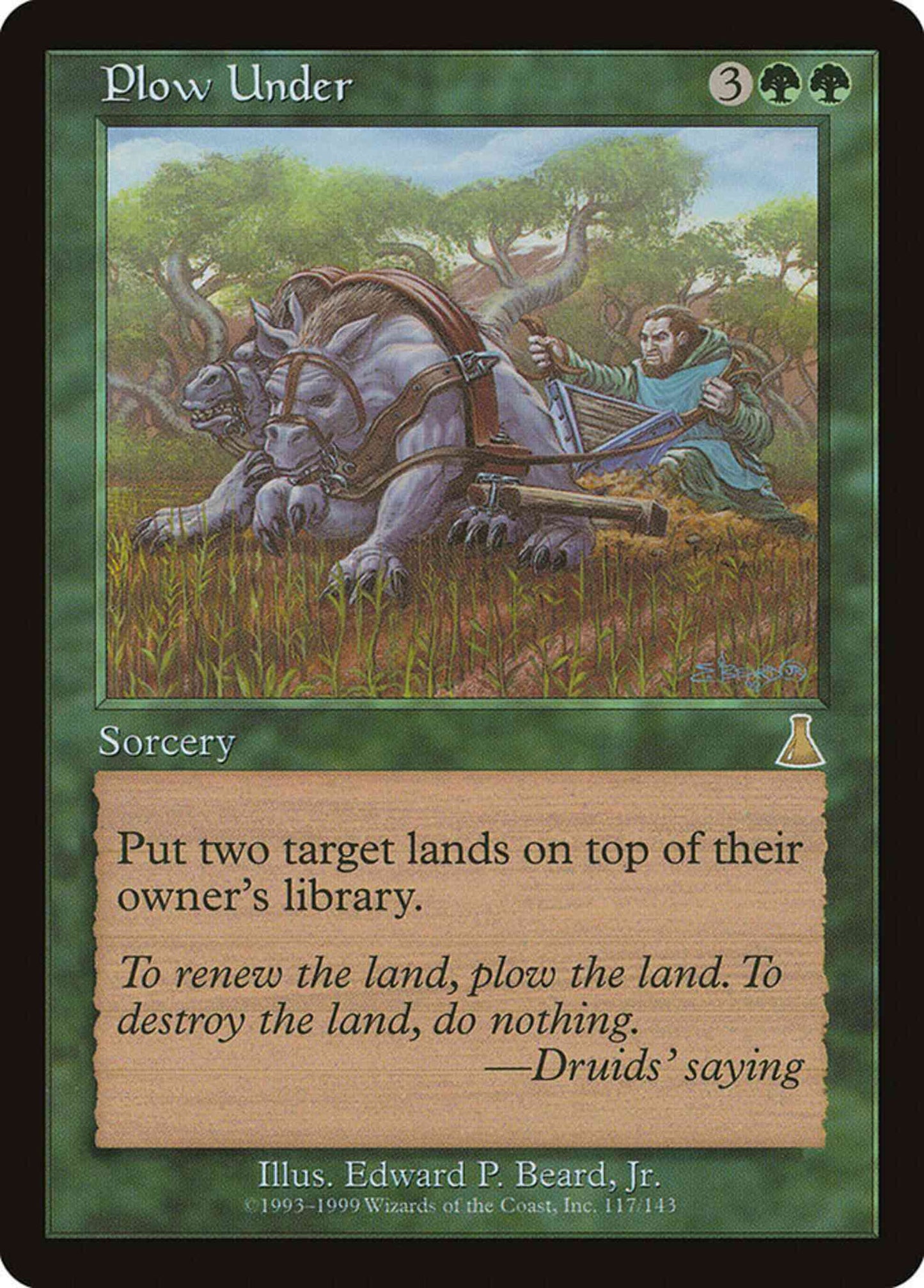 Plow Under [117] [Urza's Destiny] [Non-Foil]