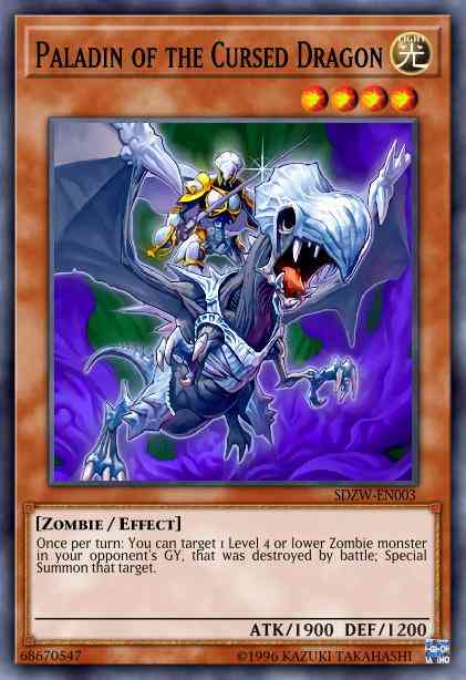 Paladin of the Cursed Dragon - SR07-EN008 - Common - 1st Edition