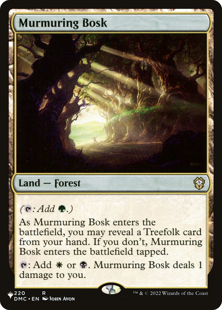 Murmuring Bosk [DMC-220] [The List] [Non-Foil]