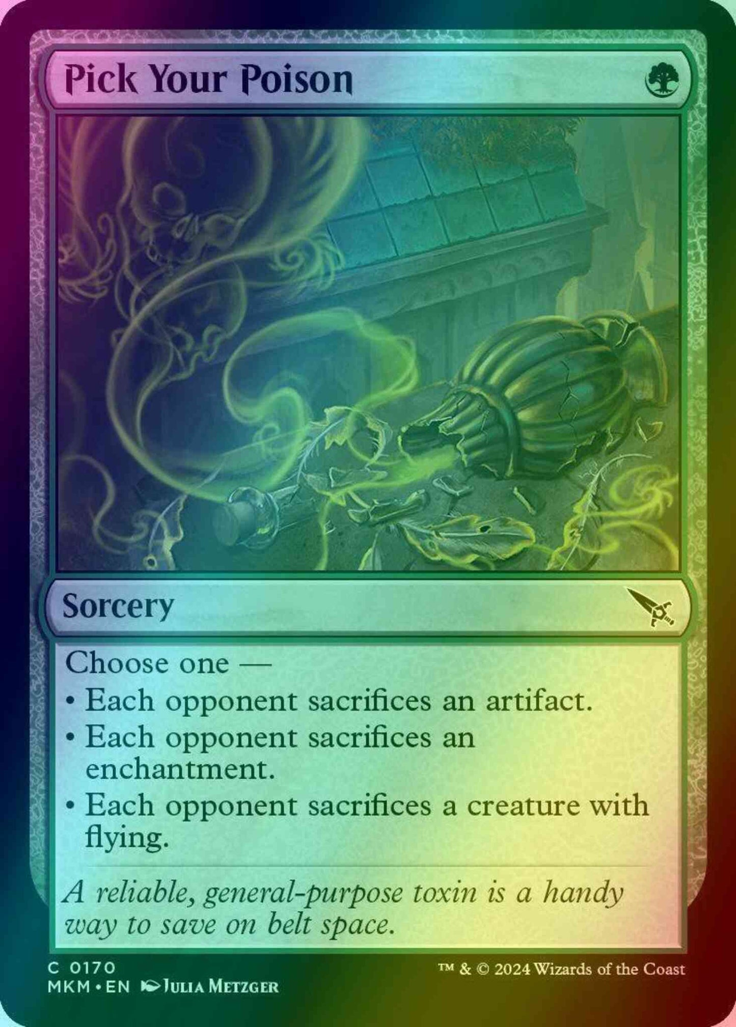 Pick Your Poison [170] [Murders at Karlov Manor] [Foil]