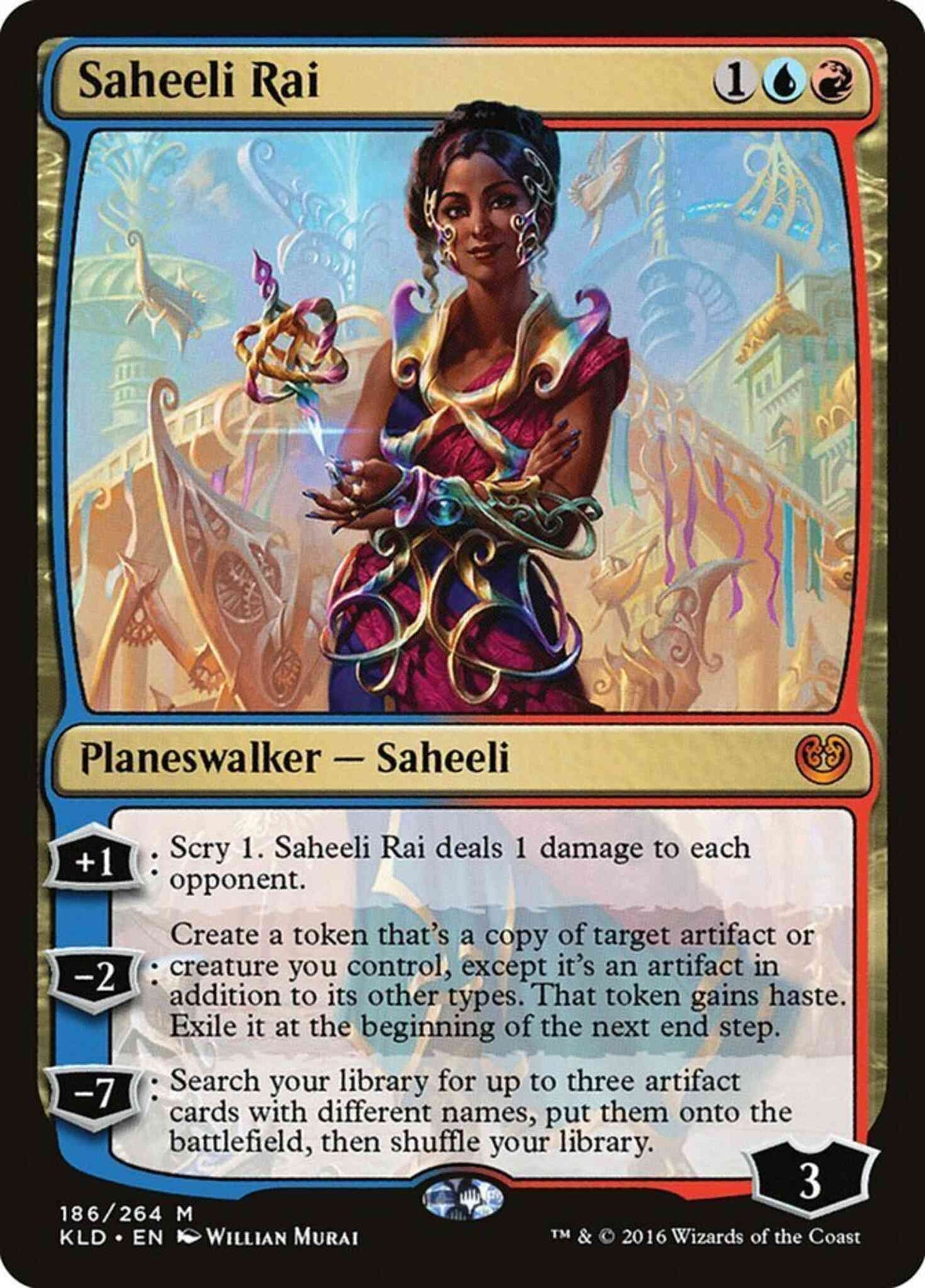 Saheeli Rai [186] [Kaladesh] [Non-Foil]