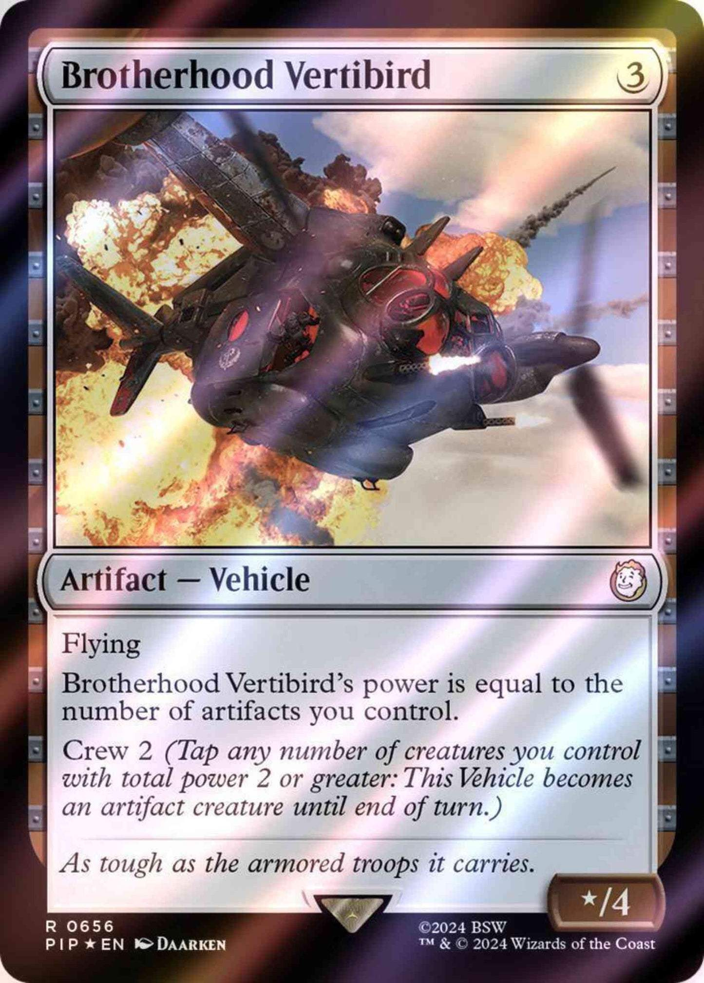 Brotherhood Vertibird [656] [Fallout] [Surge Foil]