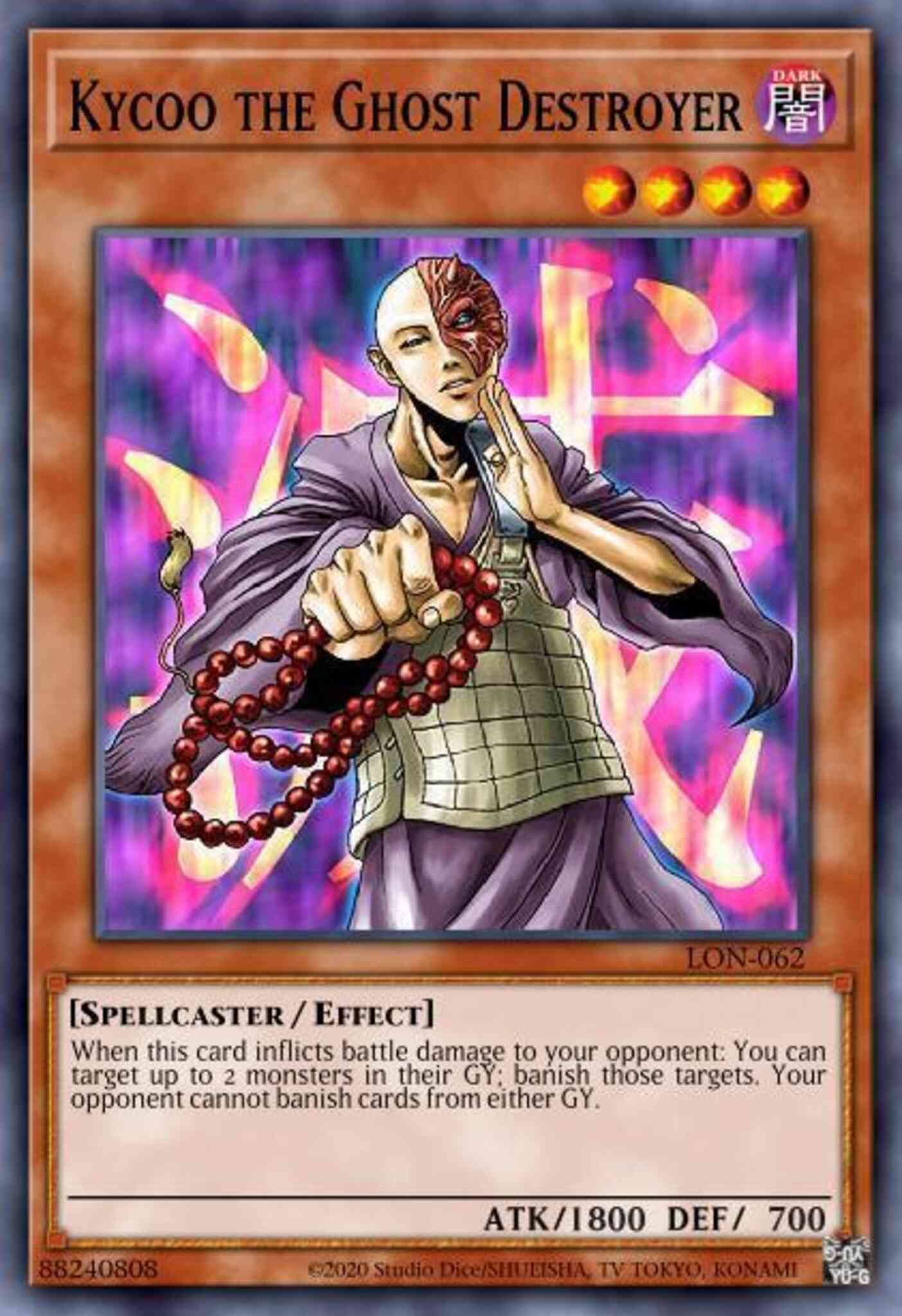 Kycoo the Ghost Destroyer - SDDE-EN007 - Common - 1st Edition