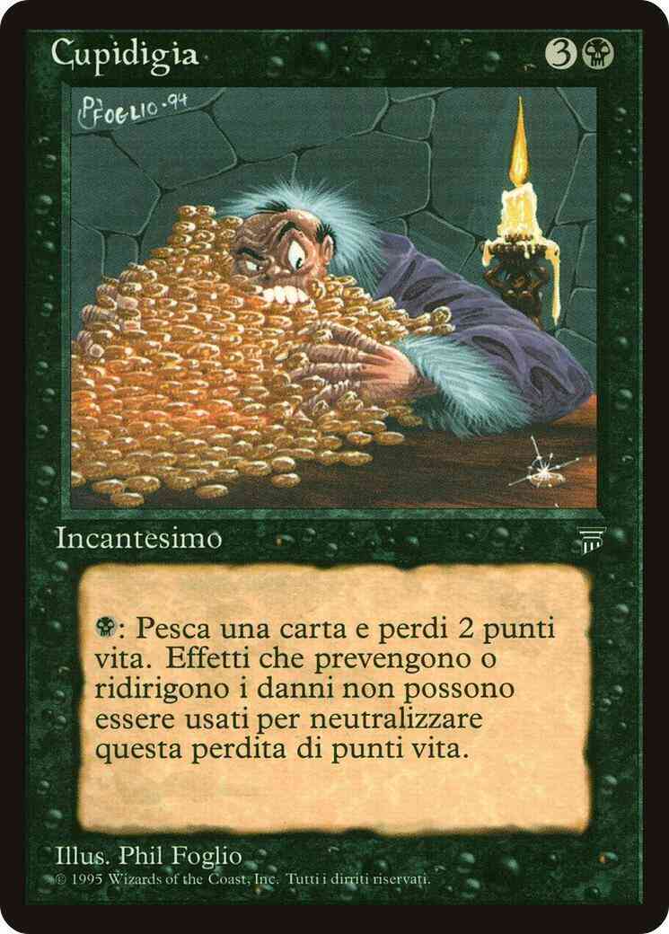 Greed - Italian [101] [Legends: Italian] [Non-Foil]