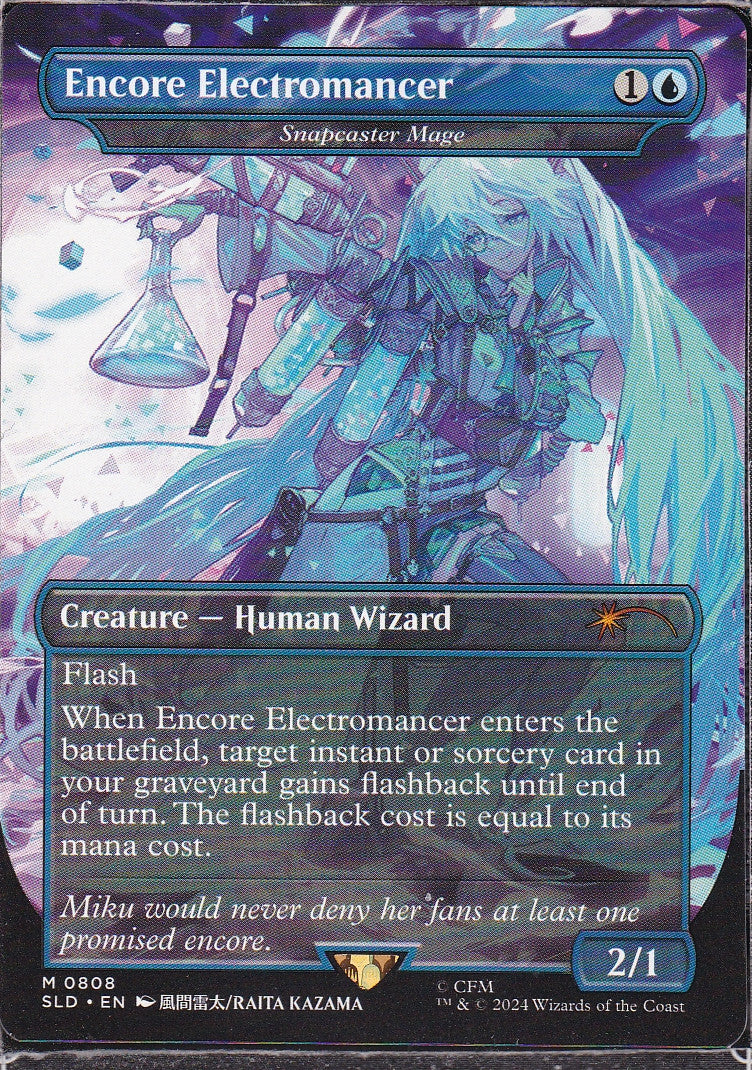 Snapcaster Mage - Borderless - Scan 12058