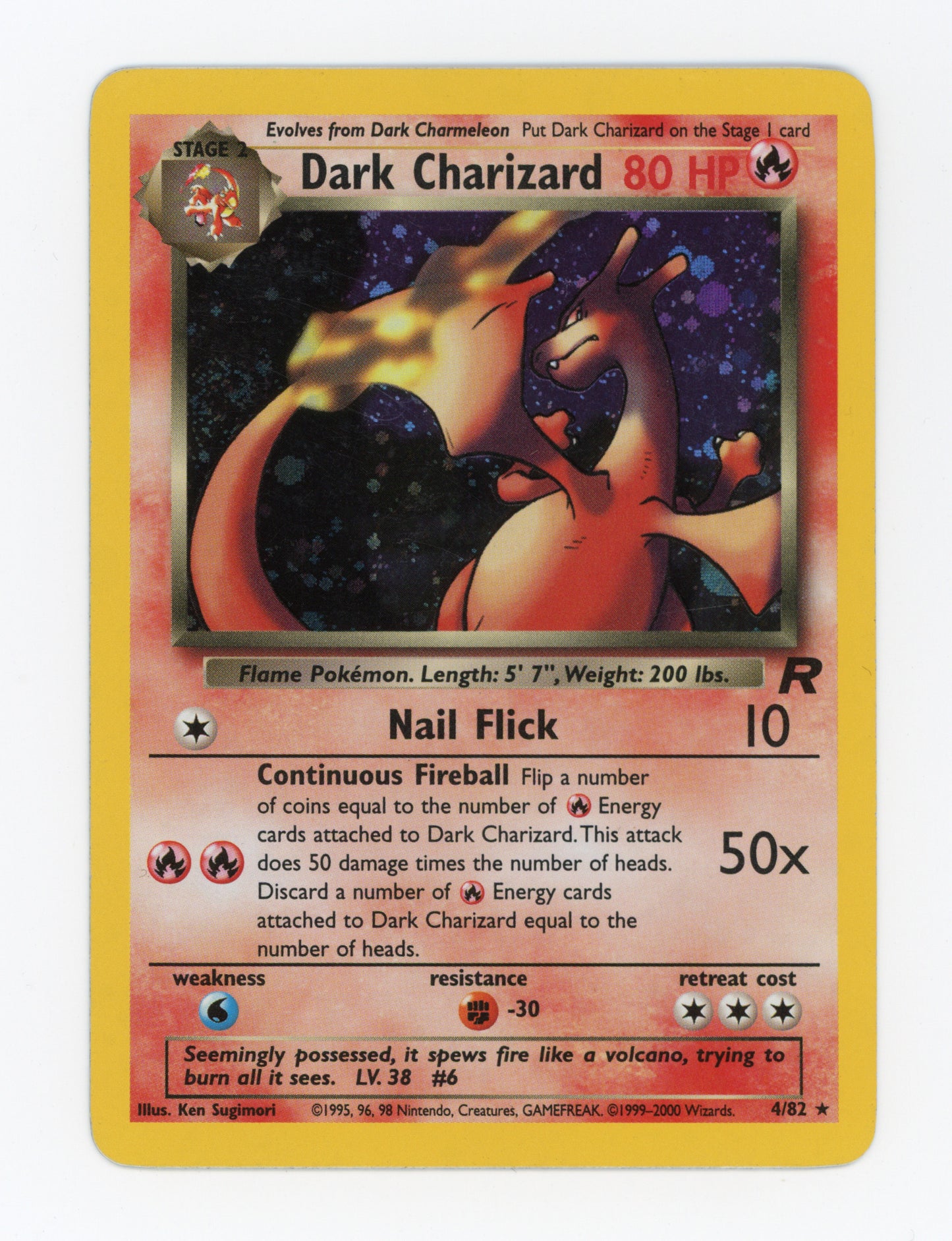 Dark Charizard — Rare|Unlimited|Holo — ID 19157