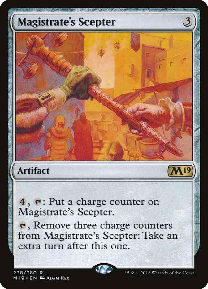 Magistrate's Scepter [238] [Core Set 2019] [Non-Foil]