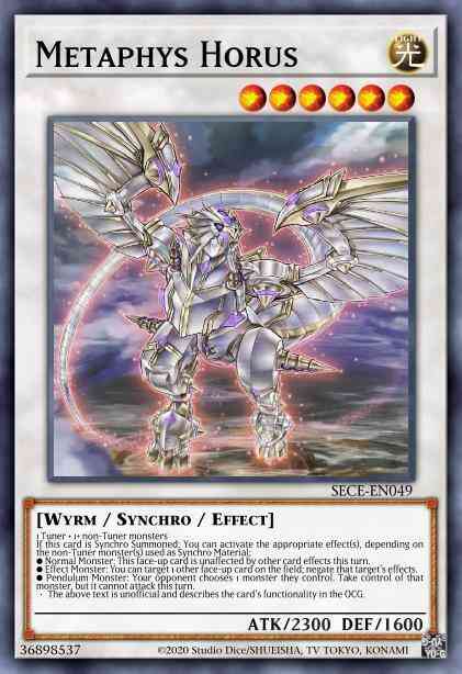 Metaphys Horus - SECE-EN049 - Ultra Rare - 1st Edition