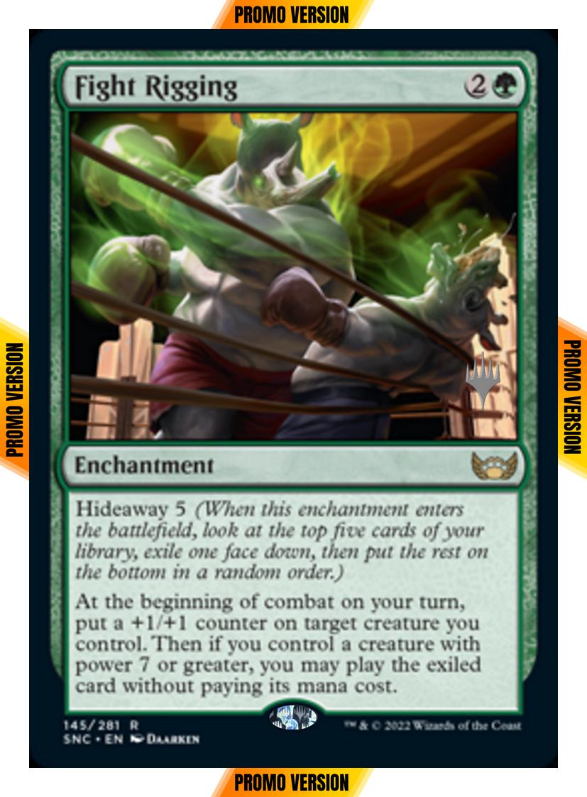 Fight Rigging [Promo Pack] [145p] [Streets of New Capenna: Promos] [Non-Foil]