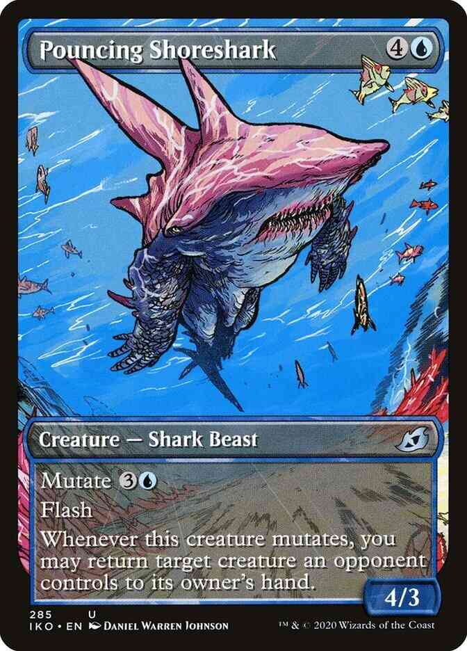 Pouncing Shoreshark [285] [Alternate Art] [Ikoria: Lair of Behemoths] [Non-Foil]