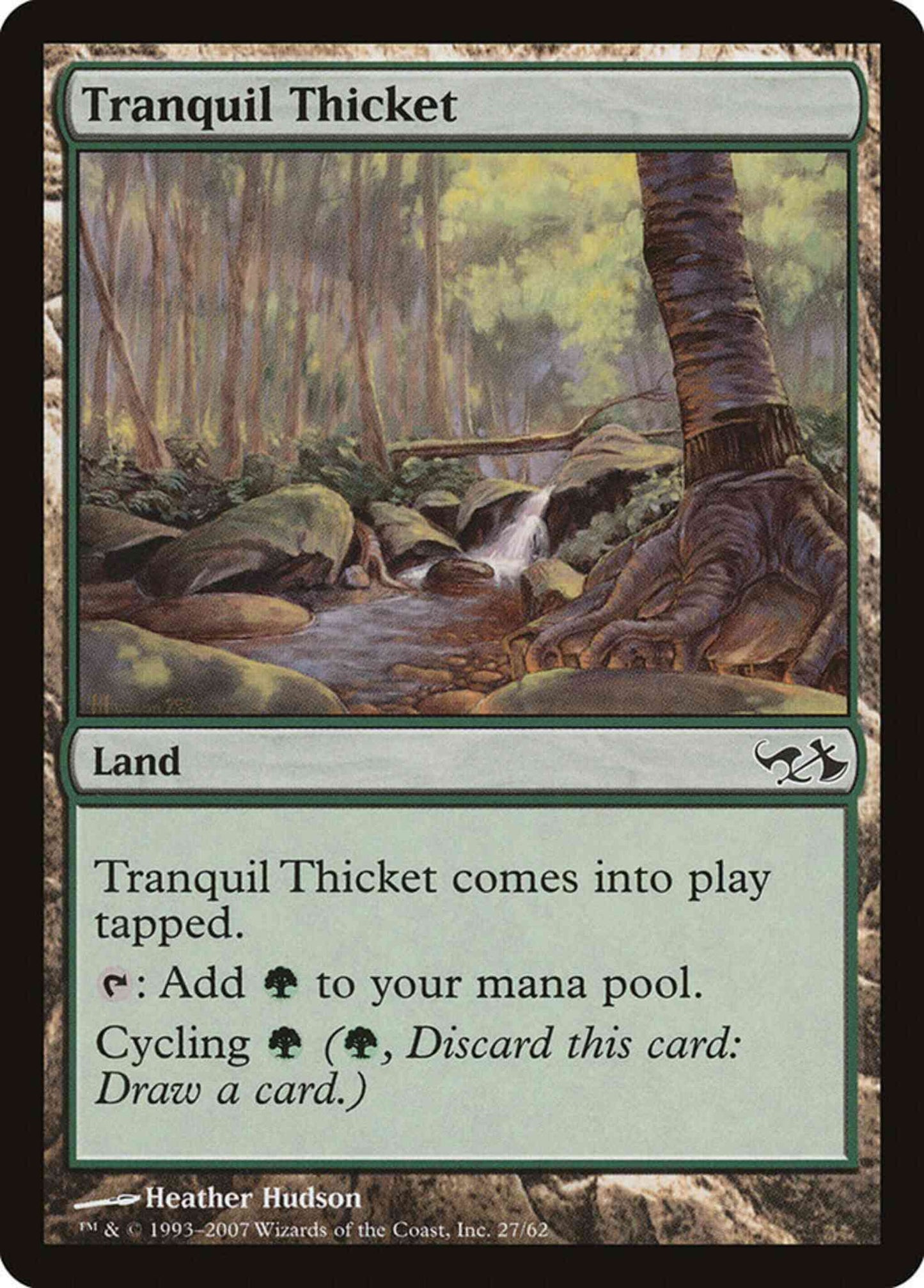 Tranquil Thicket [27] [Duel Decks: Elves vs. Goblins] [Non-Foil]