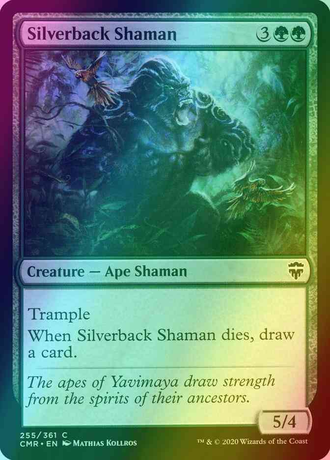 Silverback Shaman [255] [Commander Legends] [Foil]