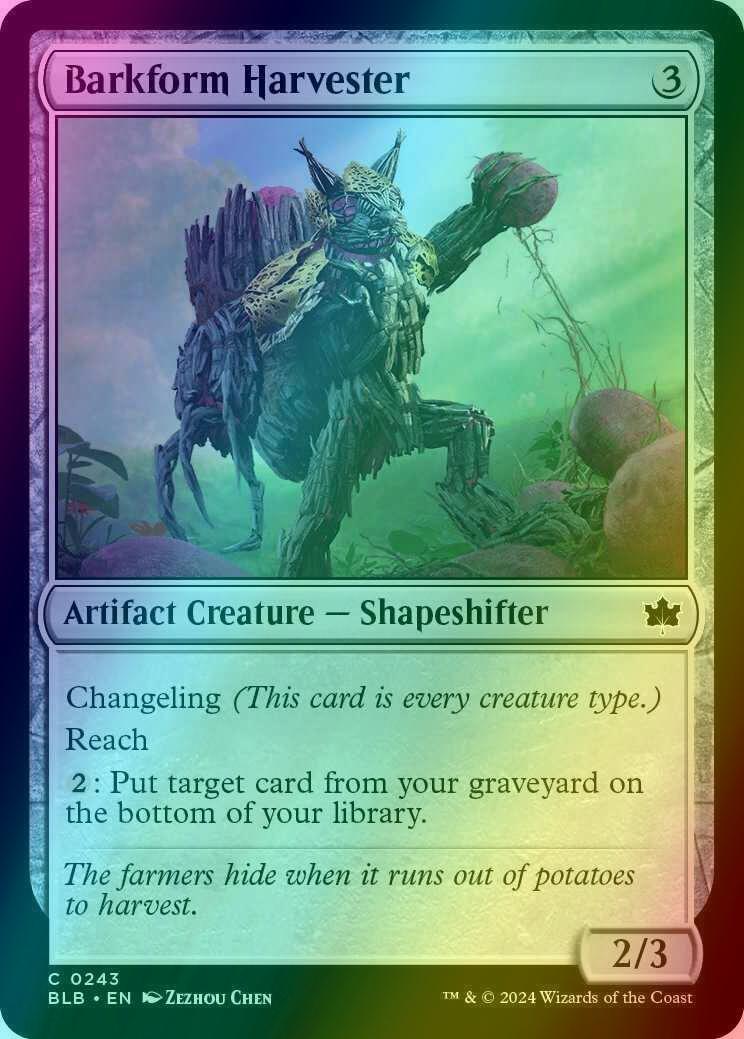 Barkform Harvester [243] [Bloomburrow] [Foil]
