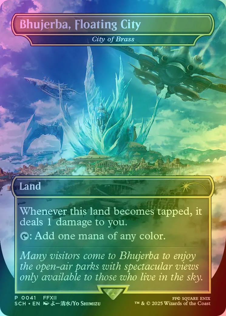 Bhujerba, Floating City - City of Brass [41] [Borderless] [FFXII] [Store Championships] [Foil]