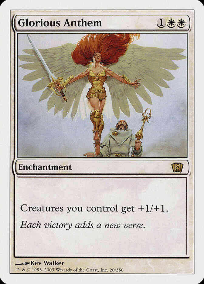 Glorious Anthem [20] [Eighth Edition] [Non-Foil]
