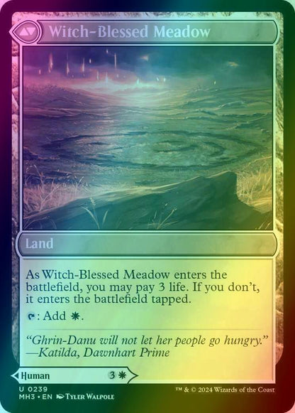 Witch Enchanter // Witch-Blessed Meadow [239] [Modern Horizons 3] [Foil]