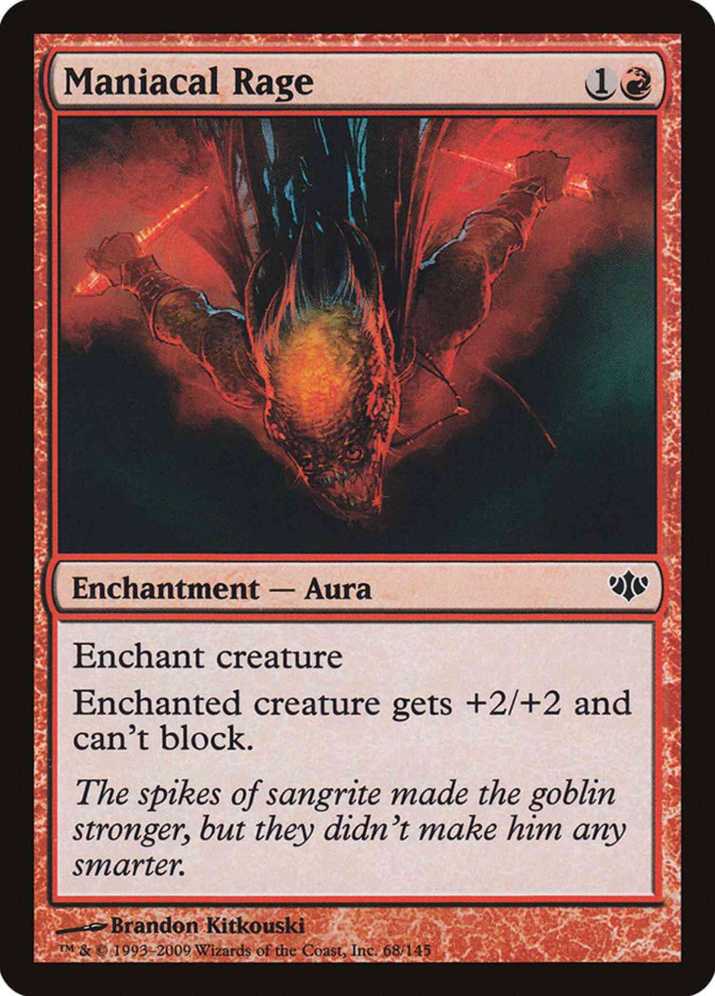 Maniacal Rage [68] [Conflux] [Non-Foil]