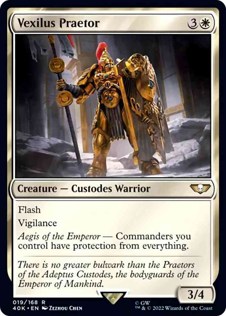 Vexilus Praetor [19] [Universes Beyond: Warhammer 40,000] [Non-Foil]