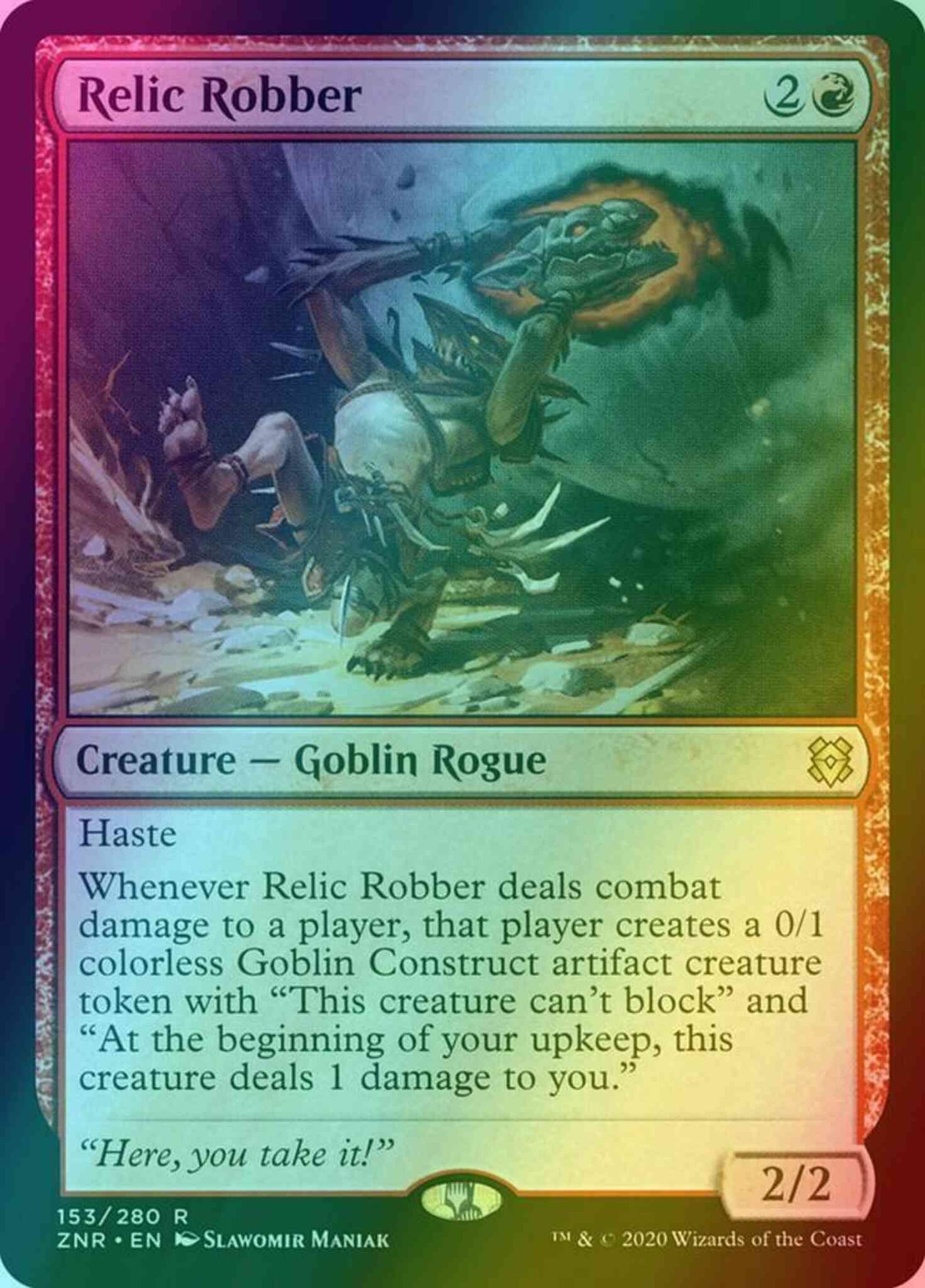 Relic Robber [153] [Zendikar Rising] [Foil]