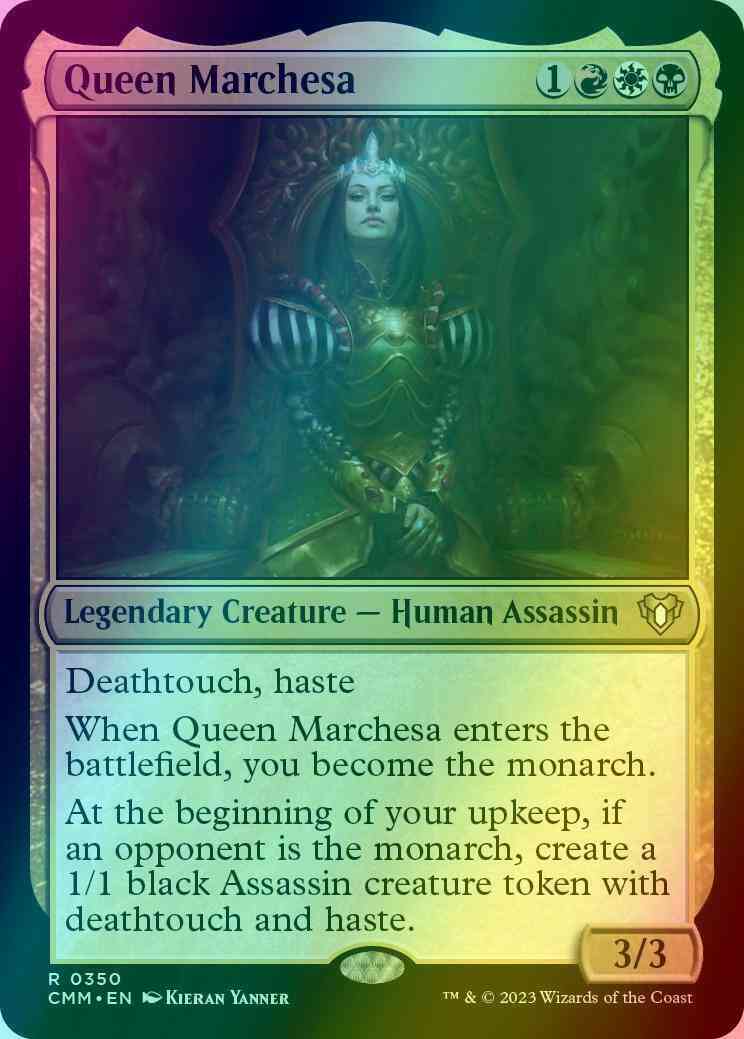 Queen Marchesa [350] [Commander Masters] [Foil]