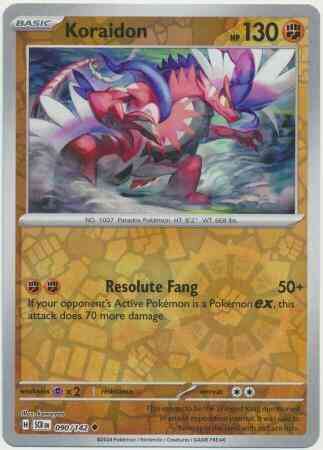 Koraidon - 090/142 - Uncommon [sv07-090] [Reverse Holo]