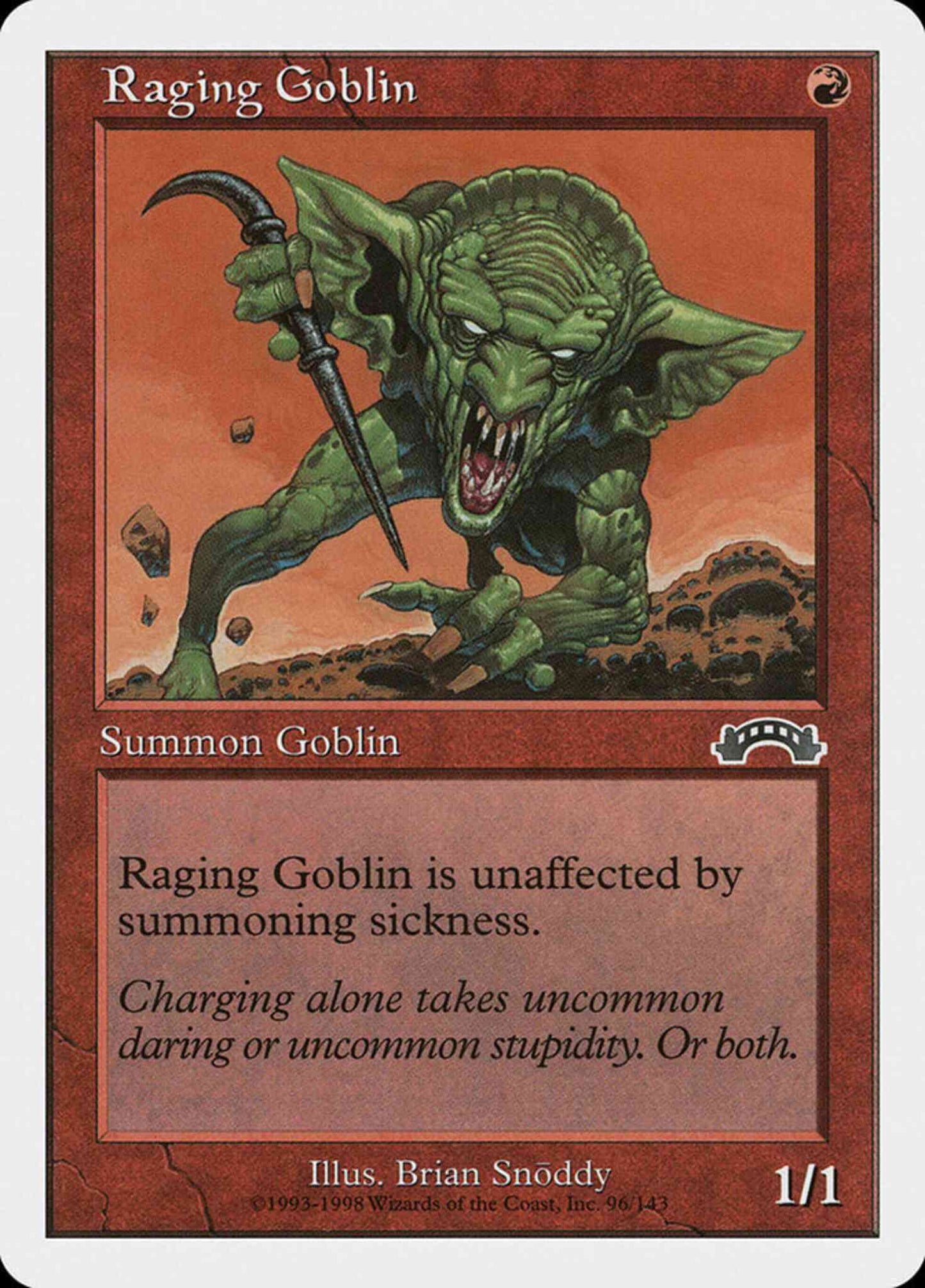 Raging Goblin [49] [Anthologies] [Non-Foil]