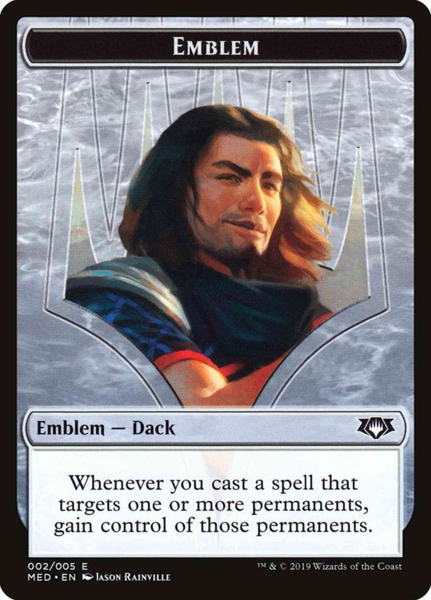 Dack Fayden Emblem [R2] [Mythic Edition Tokens] [Non-Foil]