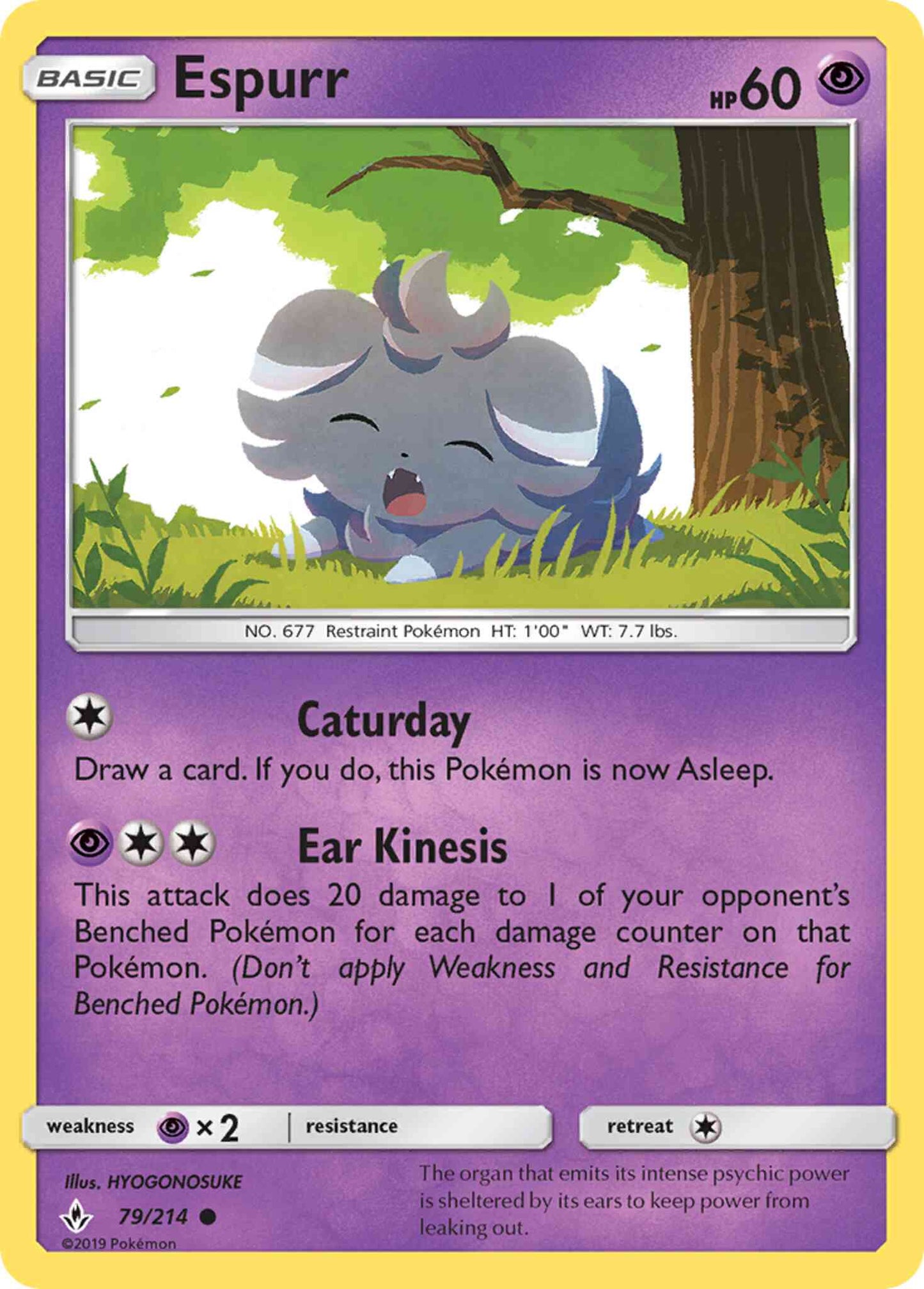 Espurr - 79/214 - Common [sm10-79] [Non-Holo]