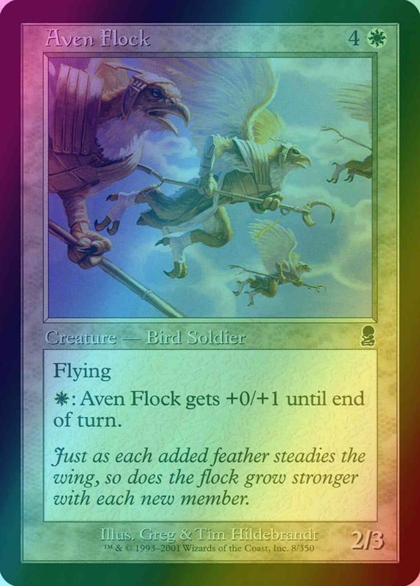 Aven Flock [8] [Odyssey] [Foil]