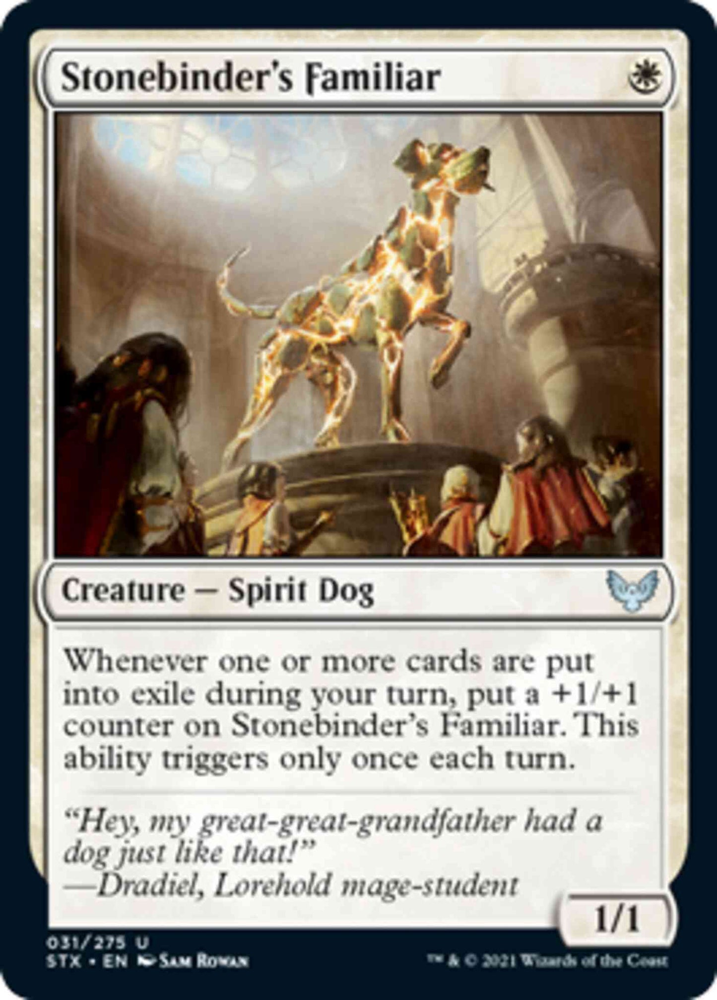 Stonebinder's Familiar [31] [Strixhaven: School of Mages] [Non-Foil]