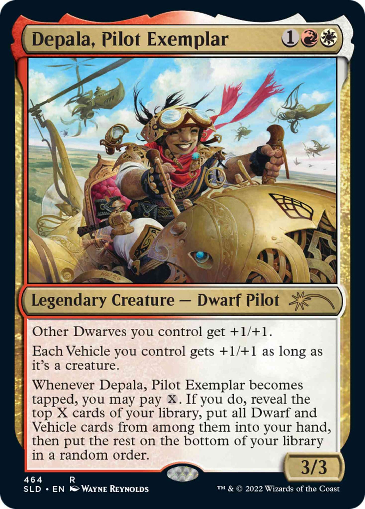 Depala, Pilot Exemplar [0464] [Wayne Reynolds] [Secret Lair Drop] [Non-Foil]