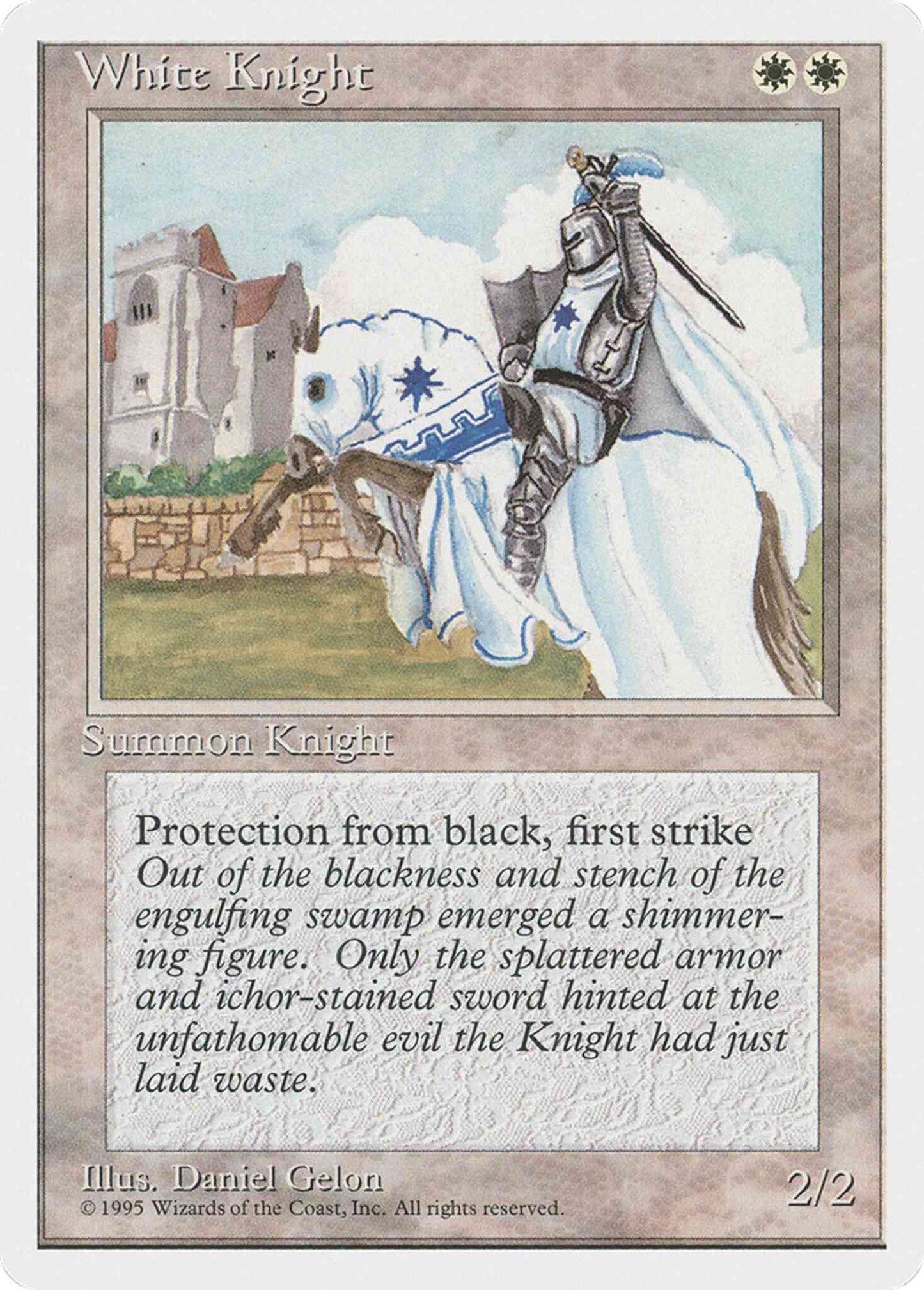 White Knight [56] [Fourth Edition] [Non-Foil]
