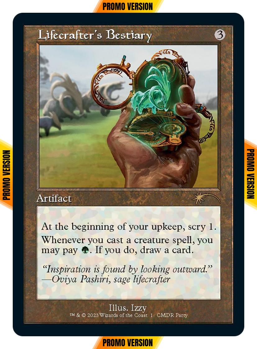 Lifecrafter's Bestiary [2] [Retro Frame] [Commander Party] [Wizards Play Network 2023] [Non-Foil]