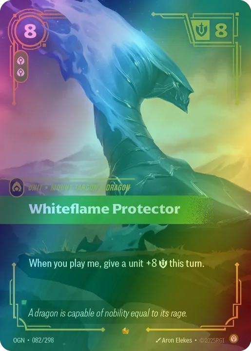 Whiteflame Protector - 082/298 [Origins] [Foil]