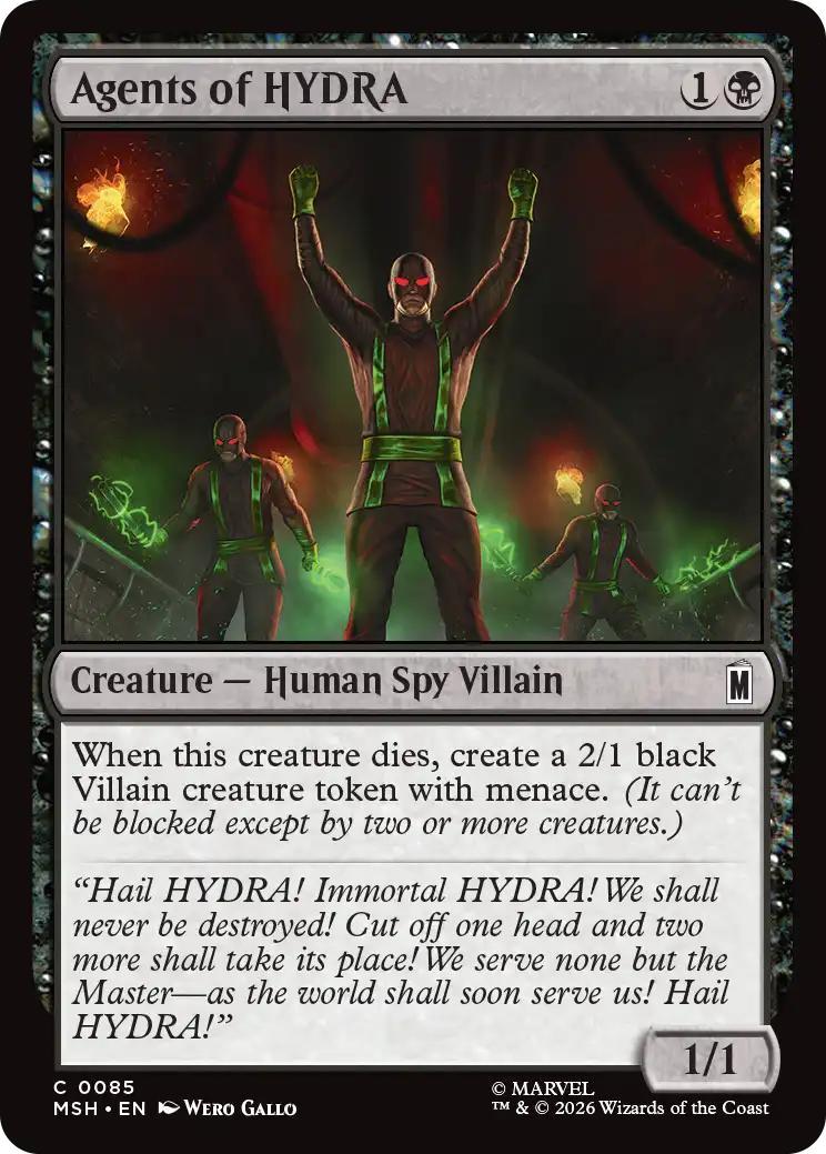 Agents of HYDRA [85] [Marvel Super Heroes] [Non-Foil]