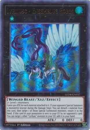 Lyrilusc - Ensemblue Robin - LED8-EN037 - Ultra Rare - 1st Edition